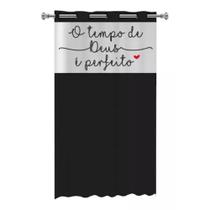 Cortina Pvc Para Box Antimofo Ilhós O Tempo De Deus