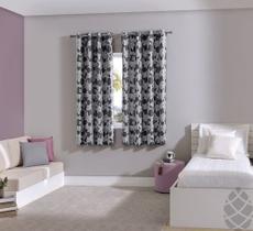 Cortina Quarto Bella Janela Jacquard 260x170 Minnie Escritas Cortina Quarto Bella Janela Jacquard 260x170 Minnie Escritas
