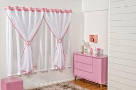 Cortina Quarto Infantil Juvenill Menino E Menina 2mts - GIAMAR ENXOVAIS