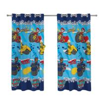 Cortina Quarto Infantil Patrulha Canina C/ Ilhós Lepper Kids Cortina Quarto Infantil Patrulha Canina C/ Ilhós Lepper Kids