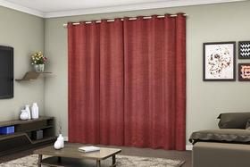 Cortina Quarto/Sala 3X2,60 Cristal Cetim Amassado