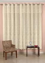 Cortina Renda Quarto e Sala Com Forro Brisa 6,00 x 2,60m Bege Cortina Renda Quarto e Sala Com Forro Brisa 6,00 x 2,60m Bege