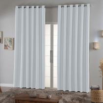 Cortina Requinte Blackout 2,70m x 1,60m - Branco