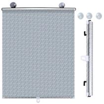 Cortina Retrátil para Parabrisa Carro Prata Privacidade 50x125 Cortina Retrátil para Parabrisa Carro Prata Privacidade 50x125