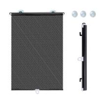 Cortina Retrátil para Parabrisa Carro Preta Privacidade 40x60 Cortina Retrátil para Parabrisa Carro Preta Privacidade 40x60