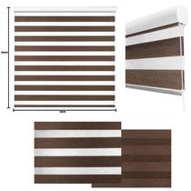 Cortina Rolo Café Dia/Noite 1.00x1.00cm - Just Home Collection Rolo Café Dia Noite Cortina Rolo Café Dia/Noite 1.00x1.00cm - Just Home Collection Rolo Café Dia Noite
