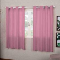 Cortina Roma 2,00x1,70 Decoração Sala Quarto Janela Cozinha Conforto Decoração Redução Claridade