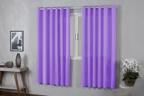 Cortina Roma 2,20x1,70 Quarto Sala Escritorio Lilás