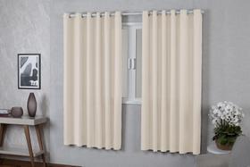 Cortina Roma 2,20x1,70 Quarto Sala Escritorio Palha