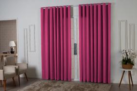 Cortina Roma 3,00x2,20 Quarto Sala Escritorio Pink