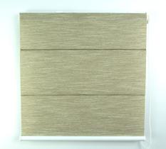 Cortina Romana Napoles Com Blackout Crisdan 2,00 Largura X 2,20 Altura Marrom