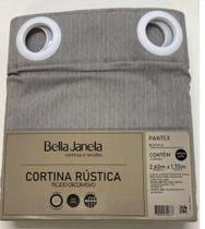 Cortina Rústica 2,60 x 1,70 Pantex Bella Janela