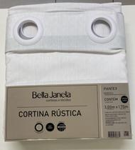 Cortina Rústica 3,00 x 1,70 Pantex Bella Janela