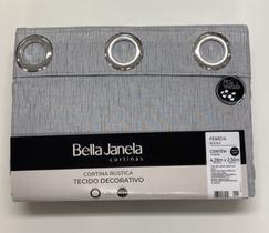 Cortina Rústica 4,20m x 2,50m Fenícia Bella Janela