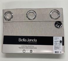 Cortina Rústica 4,20m x 2,50m Fenícia Bella Janela