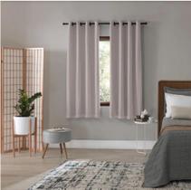 Cortina Rústica Bella Janela 2,60 x 1,70m Panamá - A cortina perfeita para o seu quarto