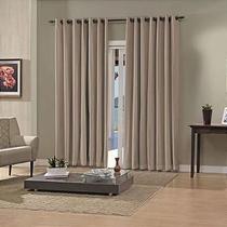 Cortina Rústica BJA Pantex 360x230 Camurça - Elegante e Sofisticada Cortina Rústica BJA Pantex 360x230 Camurça - Elegante e Sofisticada