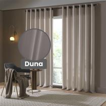 Cortina Rustica Oxford 2,6 X 1,7 - Bella Janela Duna