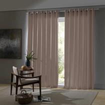 Cortina Rústica Salta 540x250cm - Elegância e Sofisticação para sua Casa