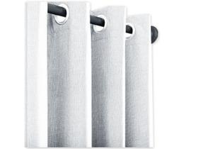 Cortina Rustica Texturizada Para Porta 3,0 X 2,3m Varão 2m