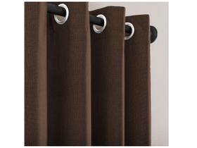Cortina Rustica Texturizada Para Porta 3,0 X 2,3m Varão 2m