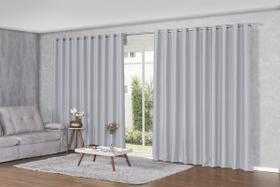 Cortina Sala 8 Metros Blackout Tecido Grosso Para Sala Quarto 8,00x2,70