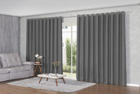 Cortina Sala 8 Metros Blackout Tecido Grosso Para Sala Quarto 8,00x2,70