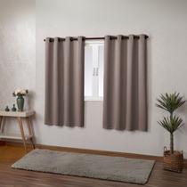 Cortina Sala e Quarto 2,20 x 1,30 Tecido Blackout Pequena