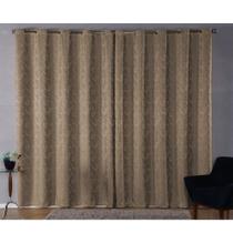 Cortina Sala Jacquard 2.80m X 1.70m Semi Blackout Requinte Varão Simples Cortina Sala Jacquard 2.80m X 1.70m Semi Blackout Requinte Varão Simples