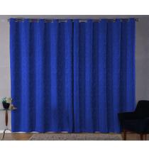 Cortina Sala Jacquard 4.00M X 2.60M Semi Blackout Requinte