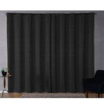 Cortina Sala Jacquard 4.00m X 2.60m Semi Blackout Requinte Varão Simples Cortina Sala Jacquard 4.00m X 2.60m Semi Blackout Requinte Varão Simples