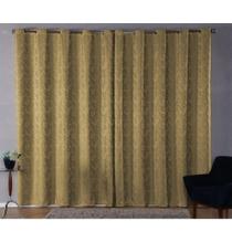 Cortina Sala Jacquard 6.00M X 2.60M Semi Blackout Requinte