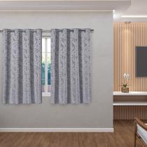 Cortina sala ou quarto Tecido Jacquard Grosso 2,70 M X 1,60 M Cores