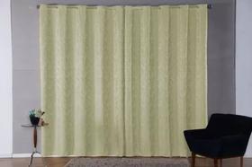 Cortina Sala Quarto Luxo Jacquard 4,00m Semi Blackout