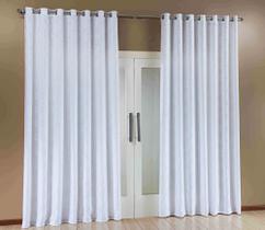Cortina Sala Quarto Luxo Jacquard 5,00m Semi Blackout