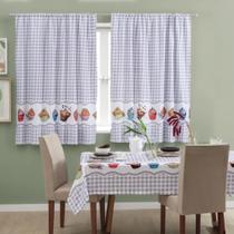 Cortina Seven Daily Cupcake Branco Cortina Seven Daily Cupcake Branco