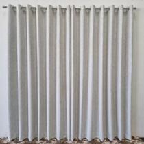 Cortina Sofisticada Blackout Linhão Linho 4,00x2,30