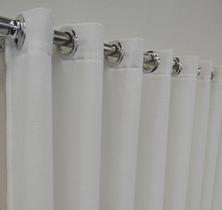 Cortina Sofisticada Voil Linho Com Forro Microfibra Porta Sala 3,00x2,50