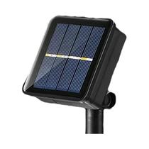 Cortina Solar À Prova D'água 300leds Luzes De Corda Ao Ar Livre Quintal Guirlanda De Fadas De Natal