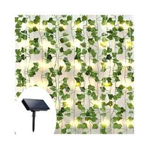 Cortina Solar Leaf Garland Creeper 2x2m com 200 luzes LED Cortina Solar Leaf Garland Creeper 2x2m com 200 luzes LED