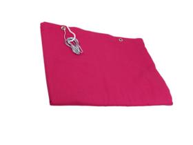 Cortina Tecido Brim 240X190 Lisa Rosa Pink Privacidade