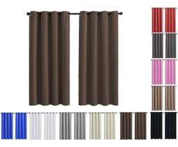 Cortina Tecido Para Janela Tamanho 2,00X1,40 Altura Marrom