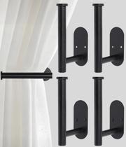 Cortina Tiebacks Hoousuper montada na parede em aço inoxidável 304 Cortina Tiebacks Hoousuper montada na parede em aço inoxidável 304