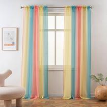 Cortina transparente Yancorp Unicorn Ombre 132x213 cm Cortina transparente Yancorp Unicorn Ombre 132x213 cm