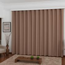 Cortina Trilho Suiço Blackout Em Tecido 4 Metros Sob Medida