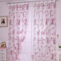 Cortina Ursinho Para Quarto Infantil Rosa
