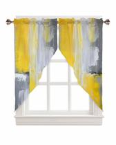 Cortina Valance AYTTBIS Arte Abstrata Graffiti para Windows 71x91cm Cortina Valance AYTTBIS Arte Abstrata Graffiti para Windows 71x91cm