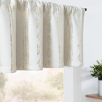 Cortina Valance Boho Jinchan 132x41 cm Geométrico Dorado Cortina Valance Boho Jinchan 132x41 cm Geométrico Dorado
