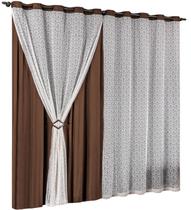 Cortina Valência De Renda Para Sala 2 00x1 70