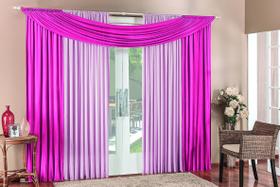 Cortina Varão Alana 4,00m x 2,50m Tecido Malha Pink/Rosa Cortina Varão Alana 4,00m x 2,50m Tecido Malha Pink/Rosa